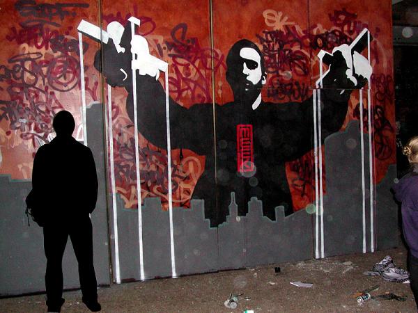 meek Street Artist Meek | Excellence in Stencil Graffiti
