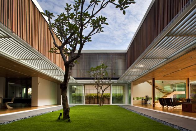open concept house design six ramsgate 3 Stunning Open Concept House   Six Ramsgate, Singapore