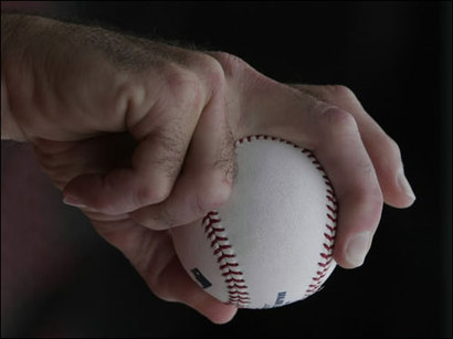 grip for curveball Optical Illusion of the Year: The Break of a Curveball