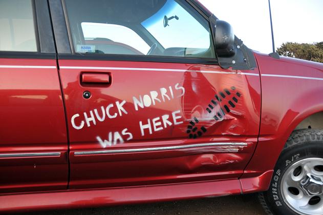 chuck norris was here The Friday Shirk Report   August 28, 2009 | Volume 20
