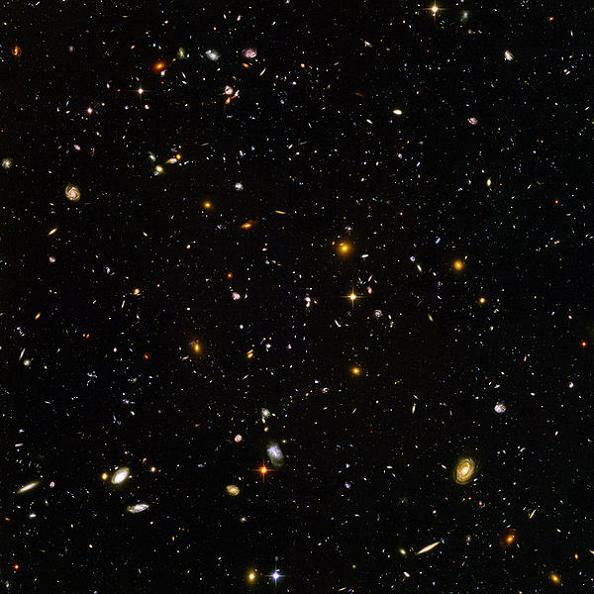 hubble ultra deep field image How to Grasp Size, Scale and Temperature with Three Giant Infographics