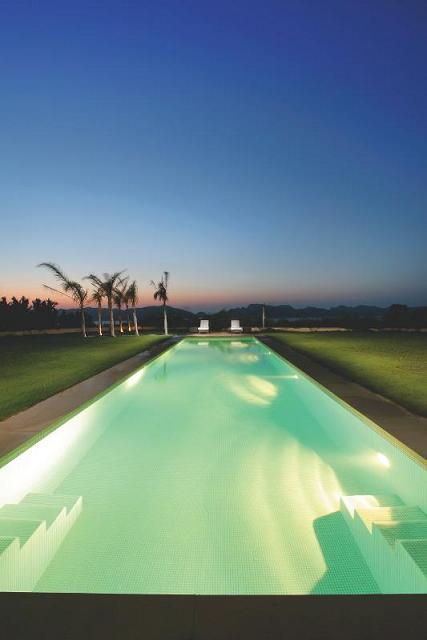 beautiful long pool What Does A $72.7 Million Luxury Property Look Like?