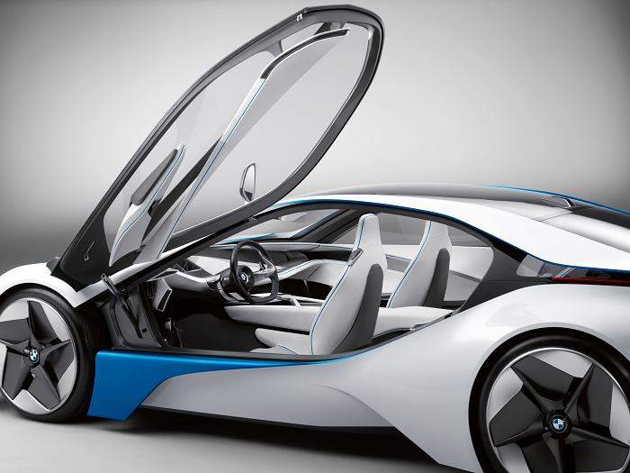 bmw concept disel electric interior BMW Unveils Stunning Hybrid Concept Car