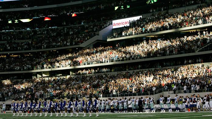 new dallas cowboys stadium jerrys world interior What Costs $1.3 Billion, Holds 111,000 people and Has the Worlds Biggest TV?