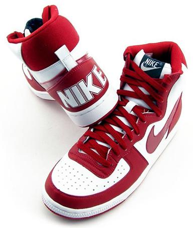 nike terminator high red white Nike Shoes Made of Junk, Become Art