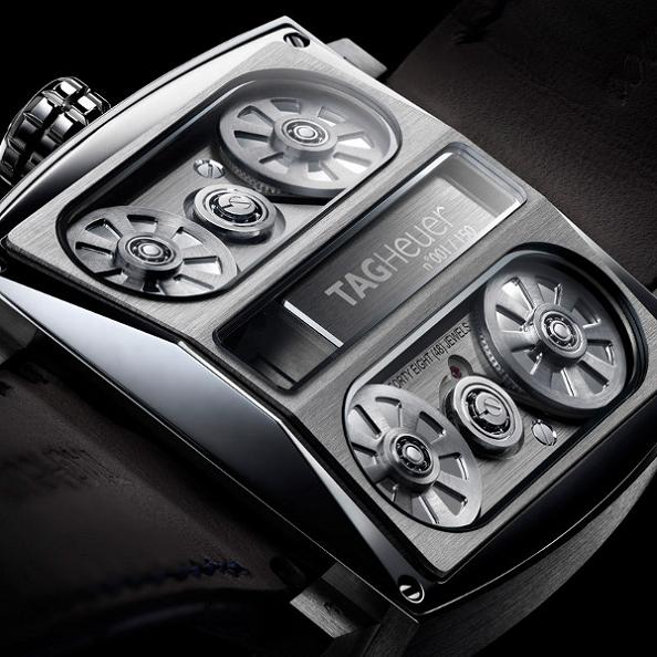 car engine watch tag heuer monaco v4 Gears of Bore: The Worlds First Belt Driven Watch