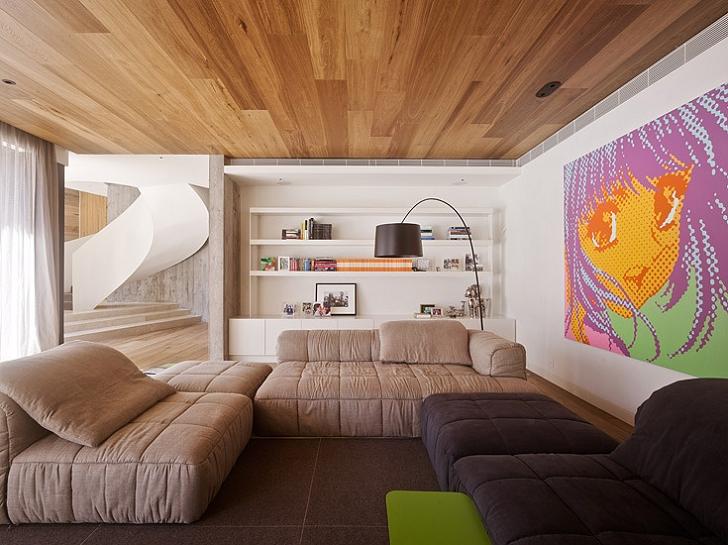 interior design living room inspiration Yamakoya: The Japanese Bookshelf Cabin