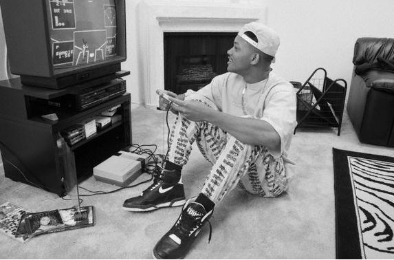 will smith fresh prince playing nintendo black and white 90s The Friday Shirk Report   October 16, 2009 | Volume 27