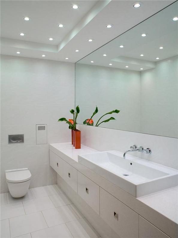 all white bathrom luxury condo The $10 Million Aquarius Penthouse Feels Like a Nightclub