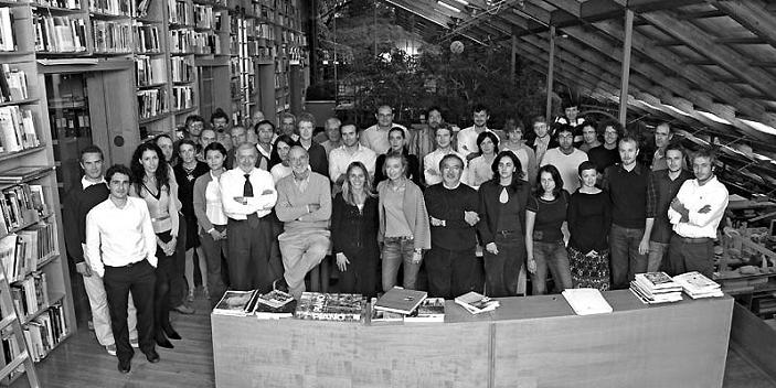 renzo piano building workshop architects group shot Serenity Now: The Renzo Piano Building Workshop in Punta Nave