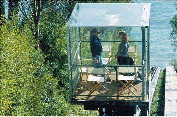 small glass room cone of silence renzo piano Serenity Now: The Renzo Piano Building Workshop in Punta Nave