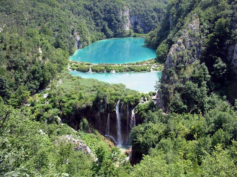 azure green lakes plitvice croatia The Most Popular Tourist Attraction in Croatia