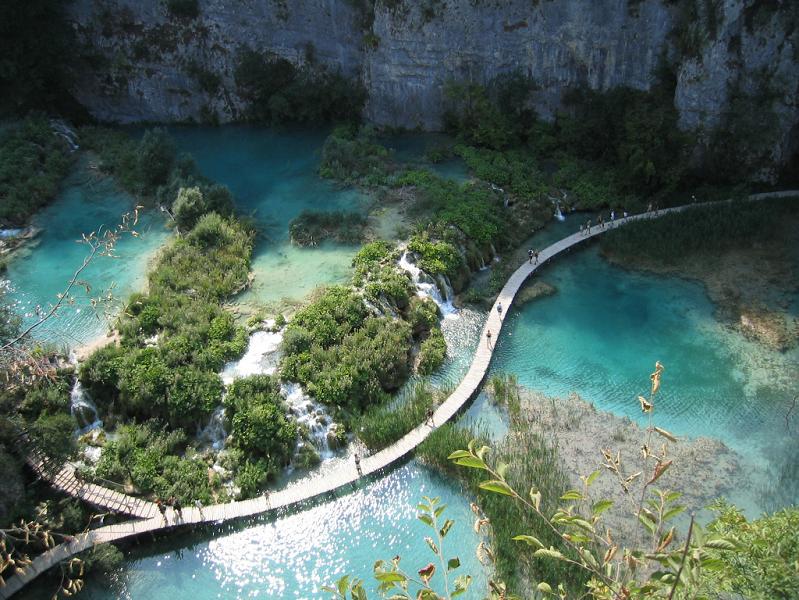 bluest lakes ever plitvice lakes national park The Most Popular Tourist Attraction in Croatia