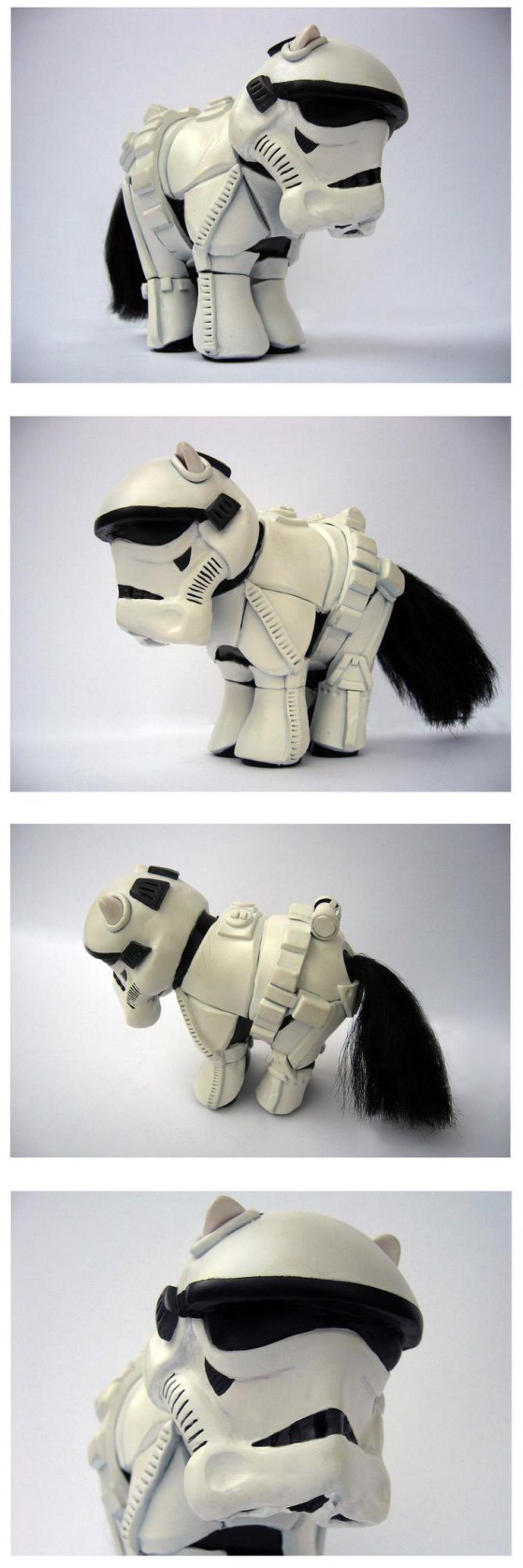 my little pony stormtrooper by spippo Stormtrooper Inspired Art and Design