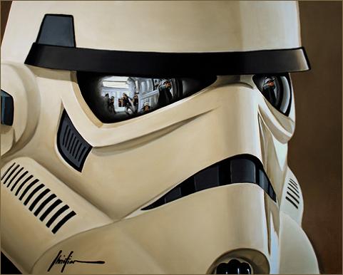 stormtrooper art print by christian waggoner Stormtrooper Inspired Art and Design