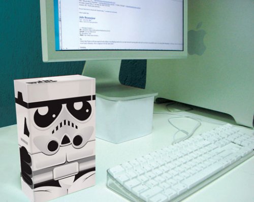 stormtrooper hard drive enclosure Stormtrooper Inspired Art and Design