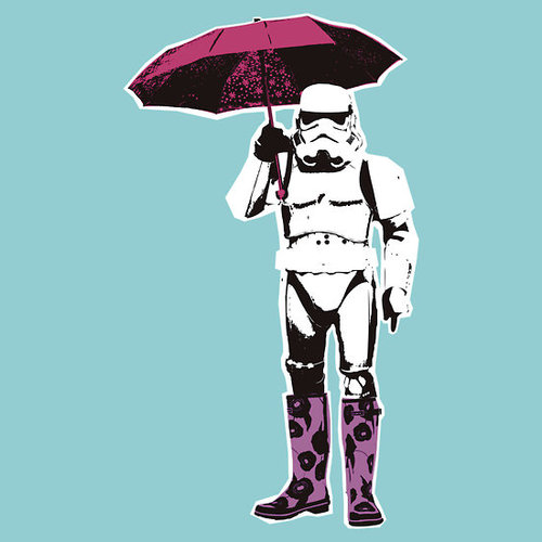 stormtrooper street art stencil banksy Stormtrooper Inspired Art and Design