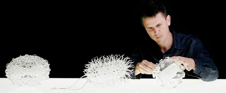 artist luke jerram glass microbiology The Deadliest Art in the World