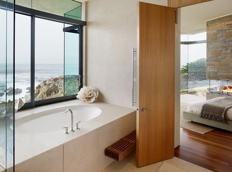 bathroom bedroom with oceanfront view An Ocean of Emotion: The View from Otter Cove