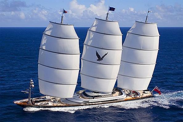 most luxurious super yacht maltese falcon Maltese Falcon: Third Largest Sailing Yacht in the World