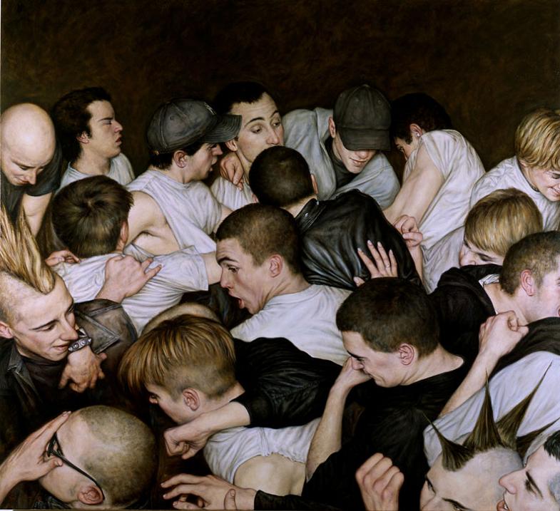 the mosh pit art dan witz Picture of the Day   January 17, 2010