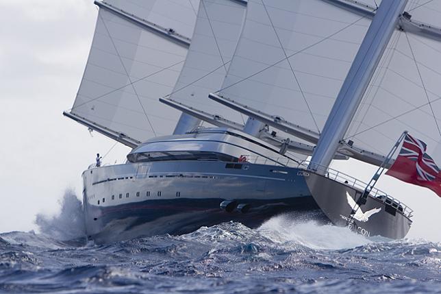 worlds largest yacht maltese falcon Maltese Falcon: Third Largest Sailing Yacht in the World