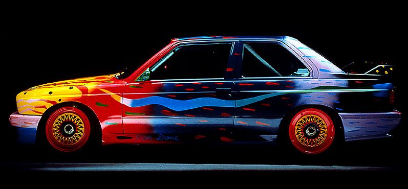 bmw art car ken done 1989 The Evolution of the BMW Art Car