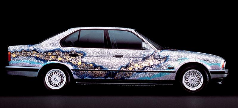 bmw art car matazo kayama 1990 The Evolution of the BMW Art Car