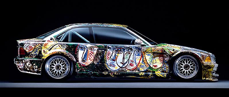 bmw art car sandro chia 1992 The Evolution of the BMW Art Car