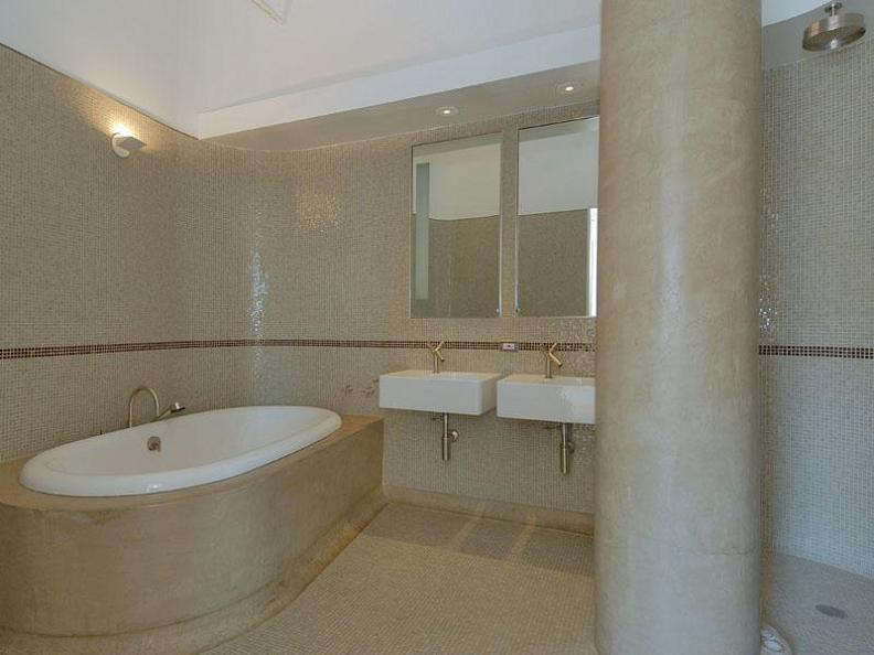 concrete bathroom luxury loft nyc soho Ridiculous Open Concept Luxury Loft in SoHo
