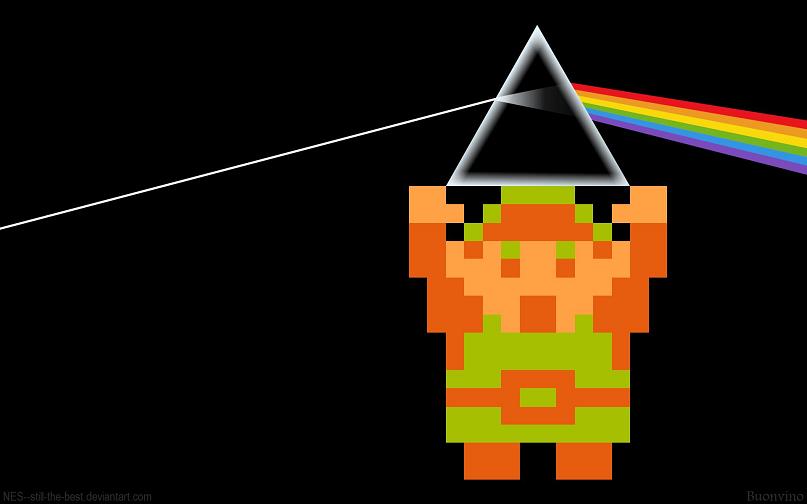 link floyd dark side of the moon and zelda Picture of the Day   February 23, 2010
