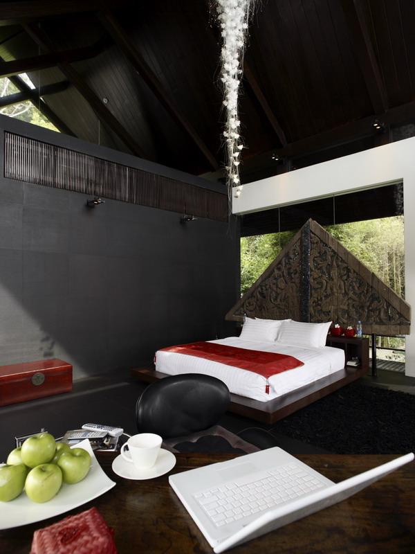chic master bedroom phuket thailand What a Mansion in Thailand Looks Like