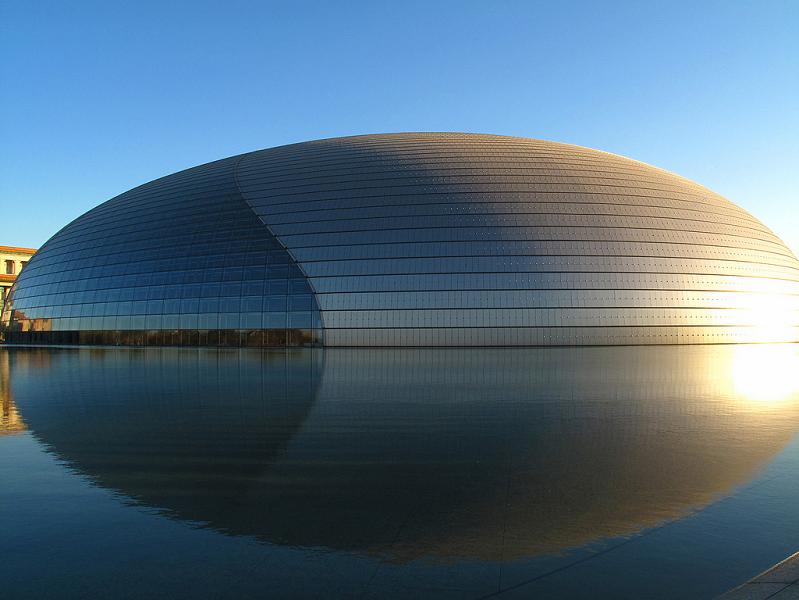 chinese egg looking building ncpa beijing The Egg Building in China   National Centre for Performing Arts