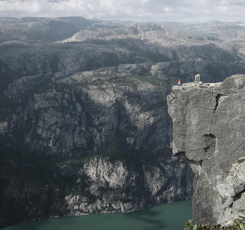 kjerag or kiragg mountain in norway The Stunning Cliffs of Norway