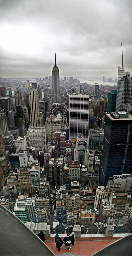 new york city vertical panoramic from top of rockefeller center Vertical Panoramic Photography: 15 Breathtaking Examples