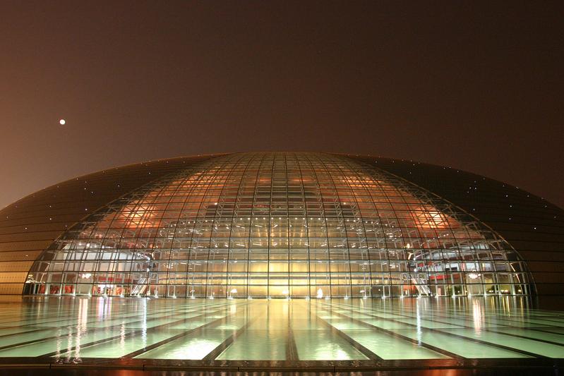 the egg building in beijing china The Egg Building in China   National Centre for Performing Arts