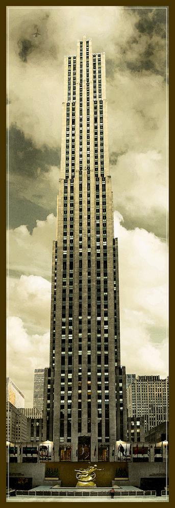 the rockefeller center new york city vertical panorama Vertical Panoramic Photography: 15 Breathtaking Examples