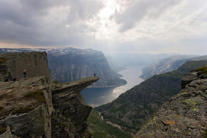 trolltunga norway The Stunning Cliffs of Norway