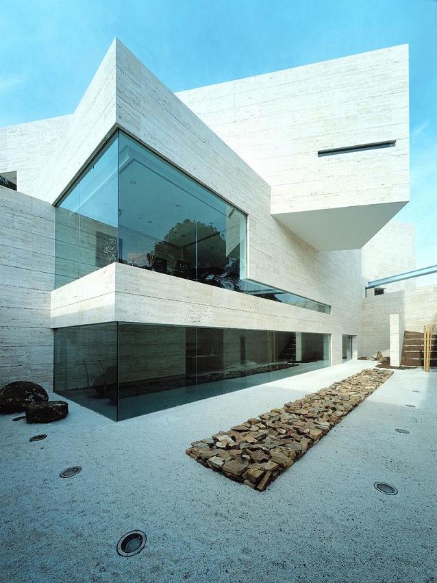 a cero architects Mega Mansion in Madrid by A Cero