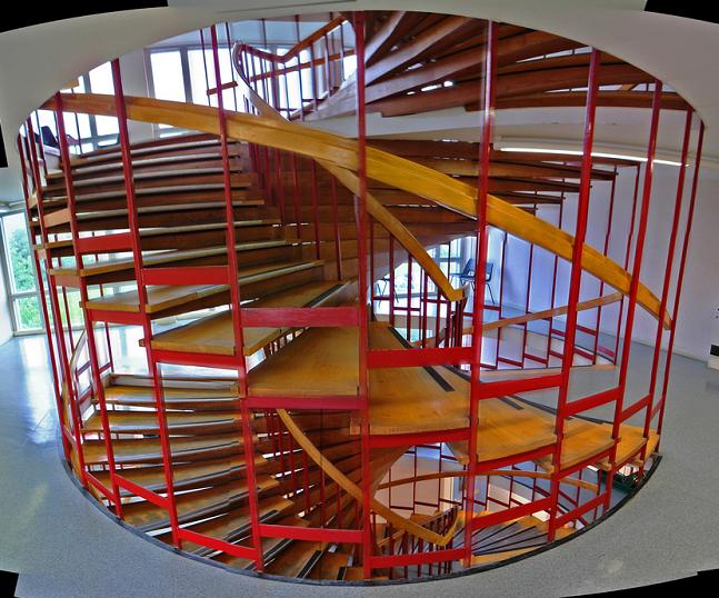double spiral staircase reading university chemistry department 25 Stunning Images of Spiral Staircases