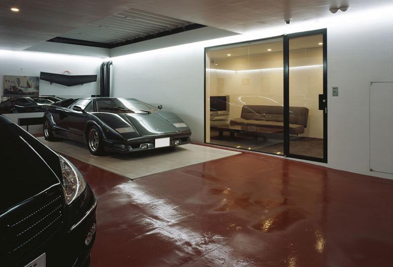 lamborghini countach underground garage to living room Want to See a Lamborghini in a Living Room?