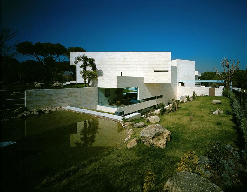 mansion in spain by a cero architects Mega Mansion in Madrid by A Cero