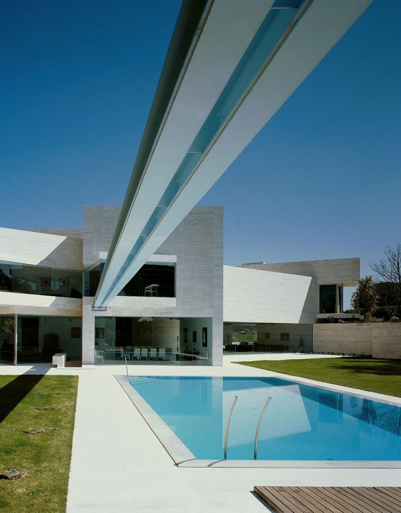 spanish mansion by a cero Mega Mansion in Madrid by A Cero