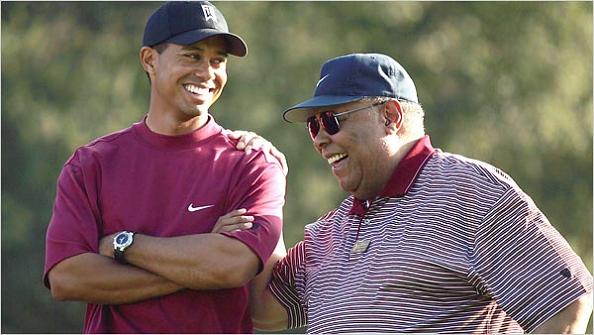 tiger and earl woods father and son The Recurring Marketing Theme: Tiger and his Dad, Earl Woods