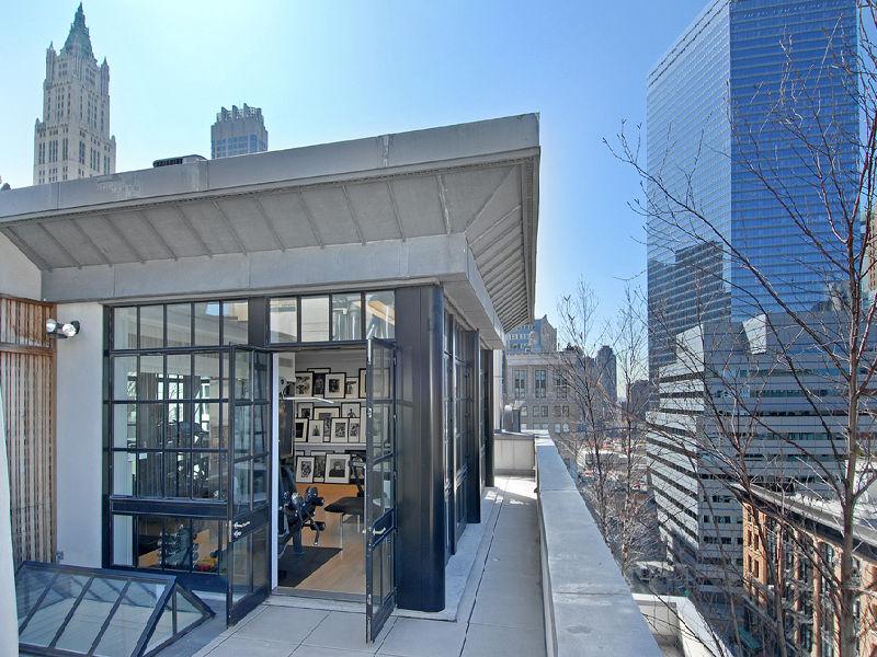 tribeca 28 million townhouse penthouse A Townhouse in the Sky