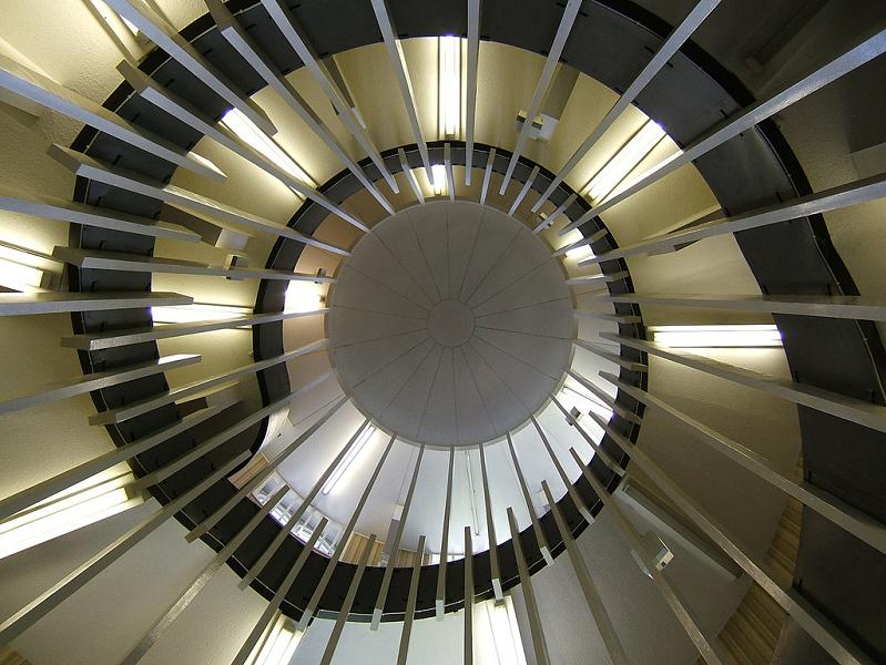 university of newscastle armstrong building spiral 25 Stunning Images of Spiral Staircases