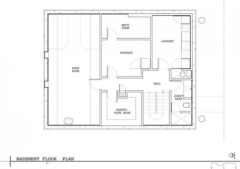 basement floor plan vandeventer and carlanter architects Im On A [House] Boat   Floating Home in Lake Union, Seattle