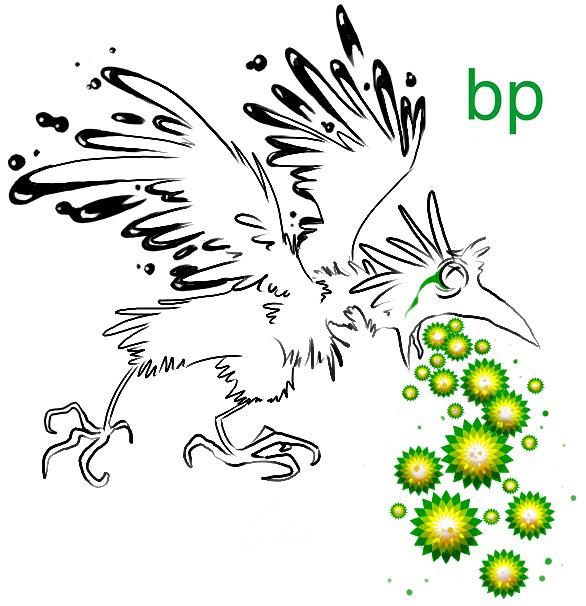 bird throwing up bp logos Rebranding the BP Logo: The 25 Funniest and Most Creative