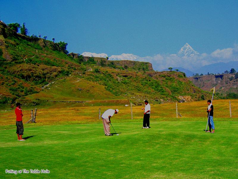 golf course in nepal The Most Exotic Golf Course in the World
