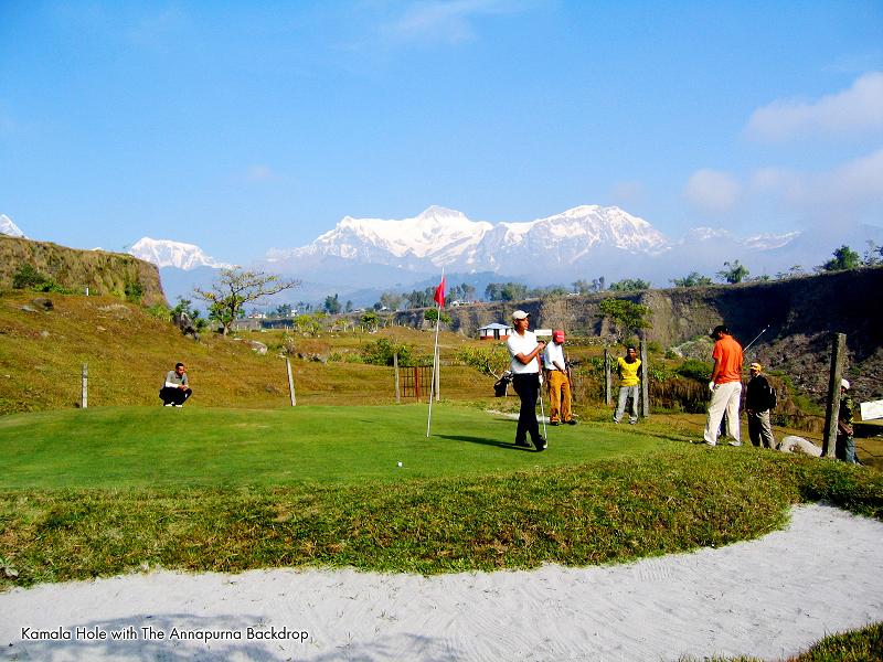 golfing in pokhara nepal The Most Exotic Golf Course in the World